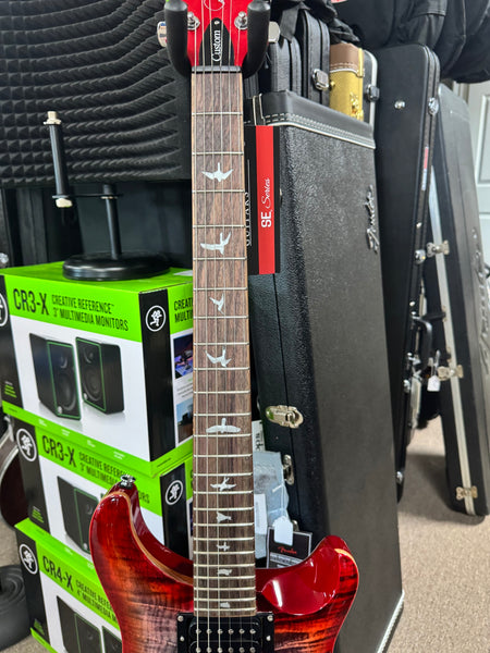 PRS SE Custom 24 Electric Guitar - Charcoal Cherry Burst