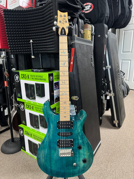 PRS SE SA22 SWAMP ASH SPECIAL - Iri Blue