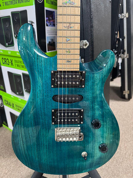 PRS SE SA22 SWAMP ASH SPECIAL - Iri Blue