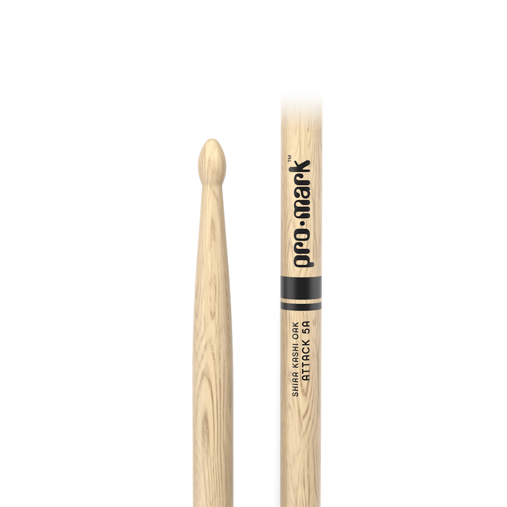 ProMark PW5AW Classic Attack 5A Shira Kashi oak drumsticks, wood tip - view 4