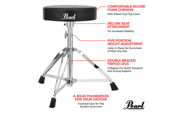 Pearl D50 Drum Throne