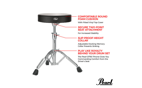 Pearl D790 Drum Throne