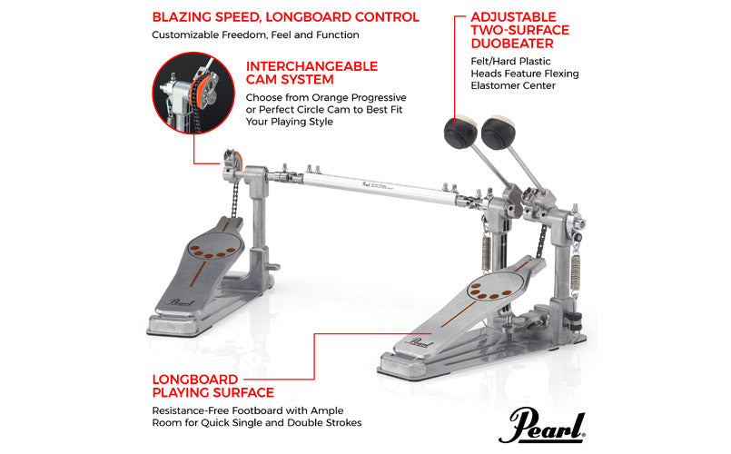Pearl P932 Longboard Double Bass Drum Pedal