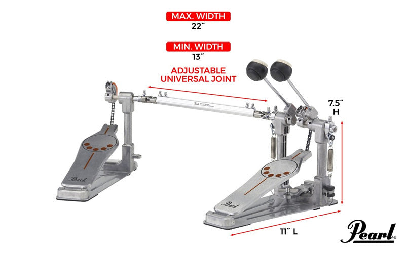 Pearl P932 Longboard Double Bass Drum Pedal