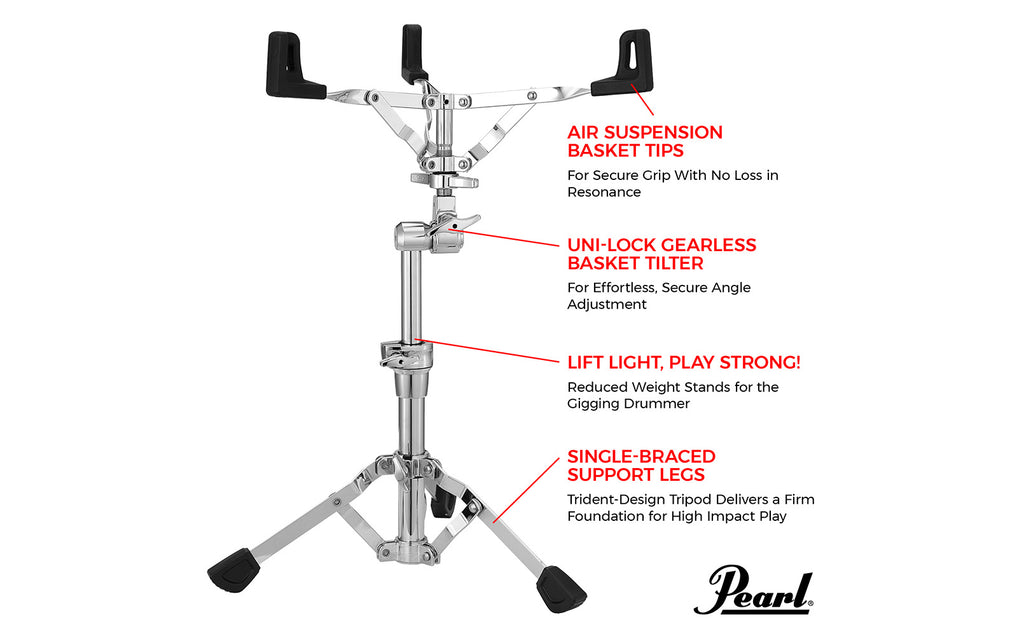 Pearl S930S 930 Series Snare Stand - Single Braced