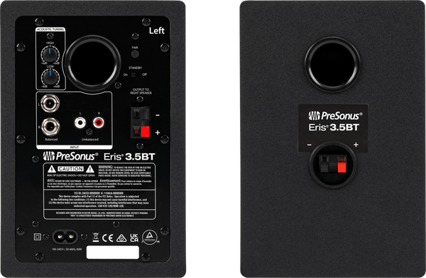 Presonus Eris 3.5BT 2nd Gen (Pair) 3.5-inch Media Reference Monitors with Bluetooth Wireless Technology