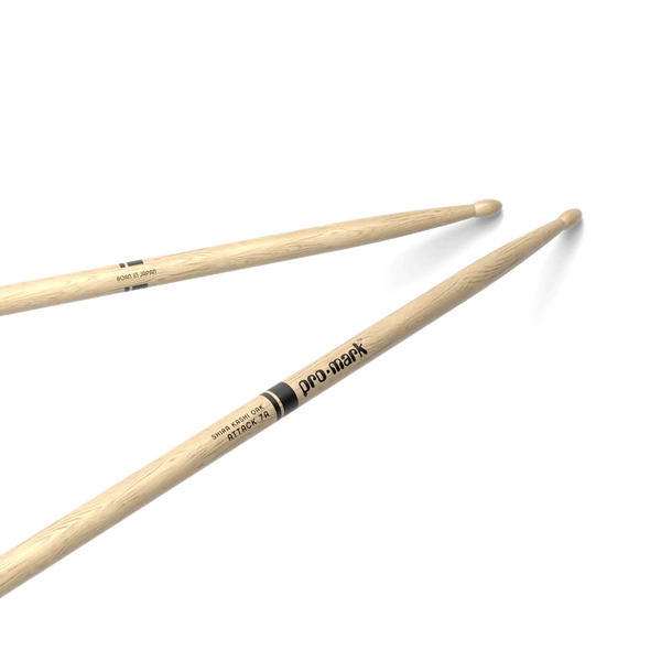 Pro-Mark PW7AW Shira Kashi Oak 7A Wood Tip Drum Sticks (Pair)
