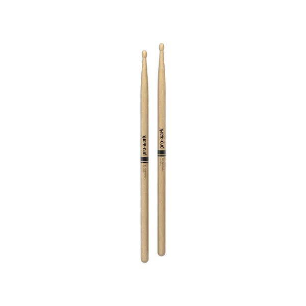 Pro-Mark TX2BW Hickory 2B Wood Tip Drum Sticks (Pair)