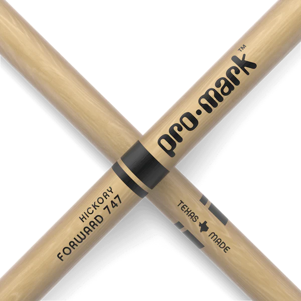 Pro-Mark TX747N Hickory 747 Nylon Tip Drum Sticks (Pair)
