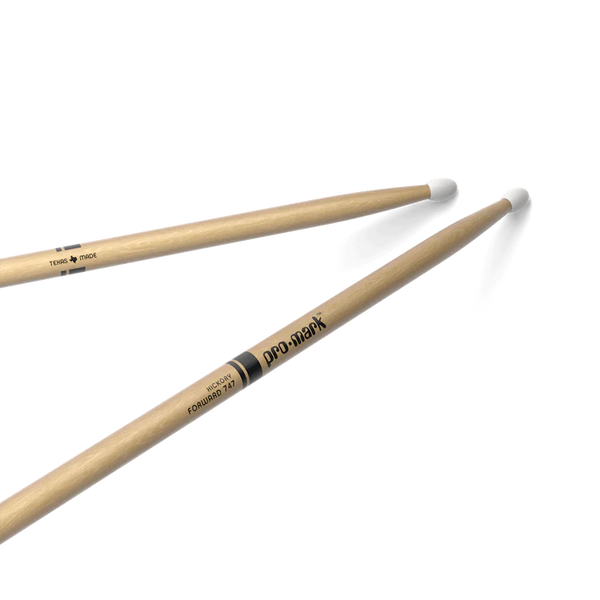 Pro-Mark TX747N Hickory 747 Nylon Tip Drum Sticks (Pair)