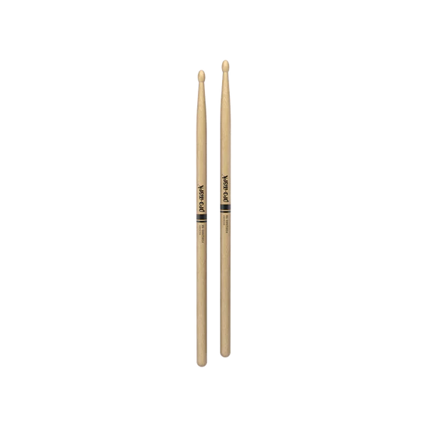 ProMark TX5BW Hickory 5B Wood Tip Drum Sticks - Natural