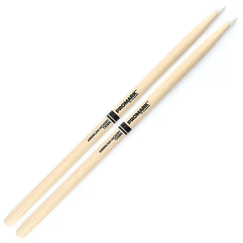 Promark TX5BN 5B Hickory Nylon Tip Drumsticks