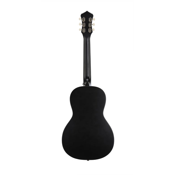 Recording King RP-30-7E-BK Dirty 30s Single 0 Parlor Acoustic-Electric Guitar - Black