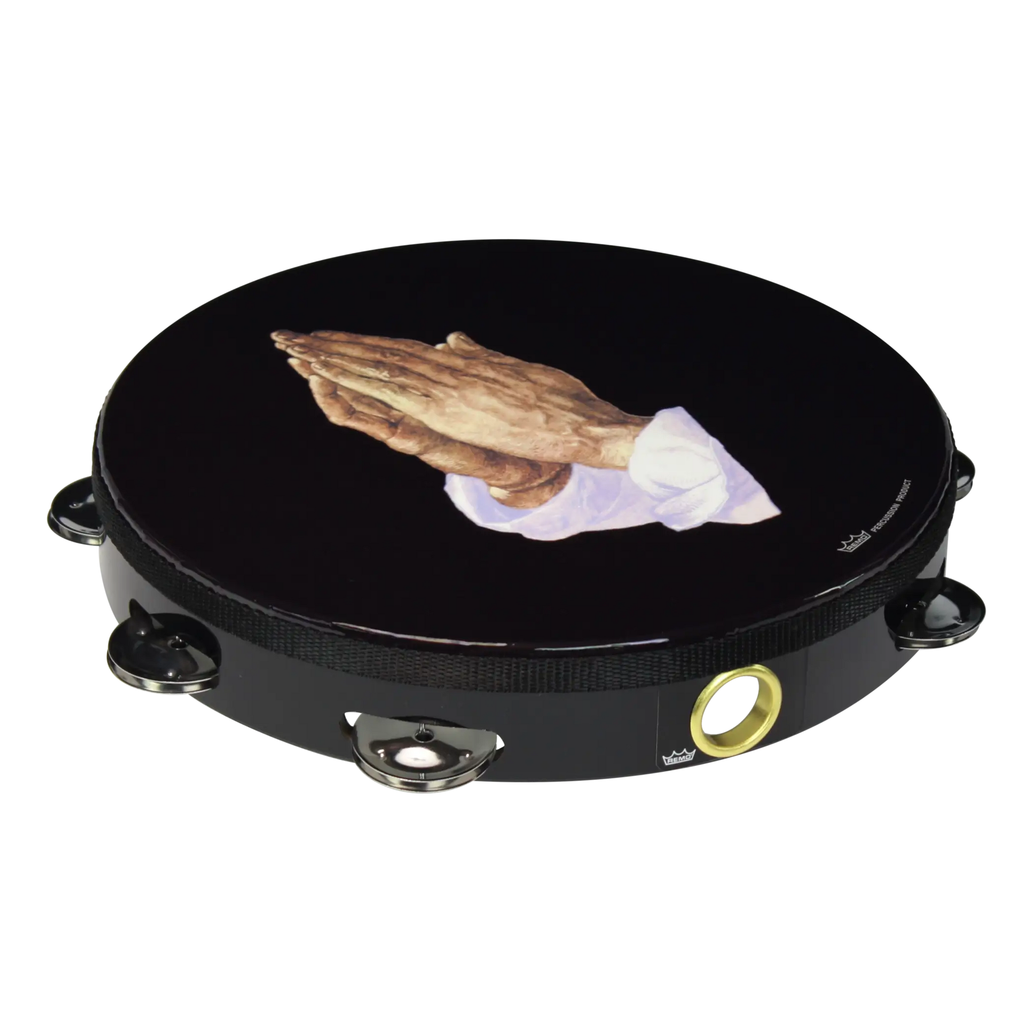 Remo TA-9110-14 Praise Tambourine - Praying Hand - 10"