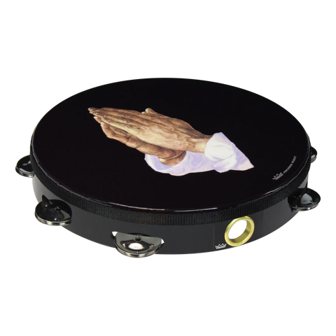Remo TA-9110-14 Praise Tambourine - Praying Hand - 10"