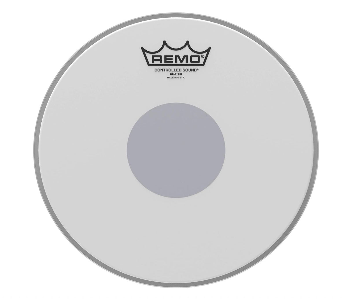 Remo CS-0110-00 Coated Controlled Sound White Dot On Bottom Head 10”