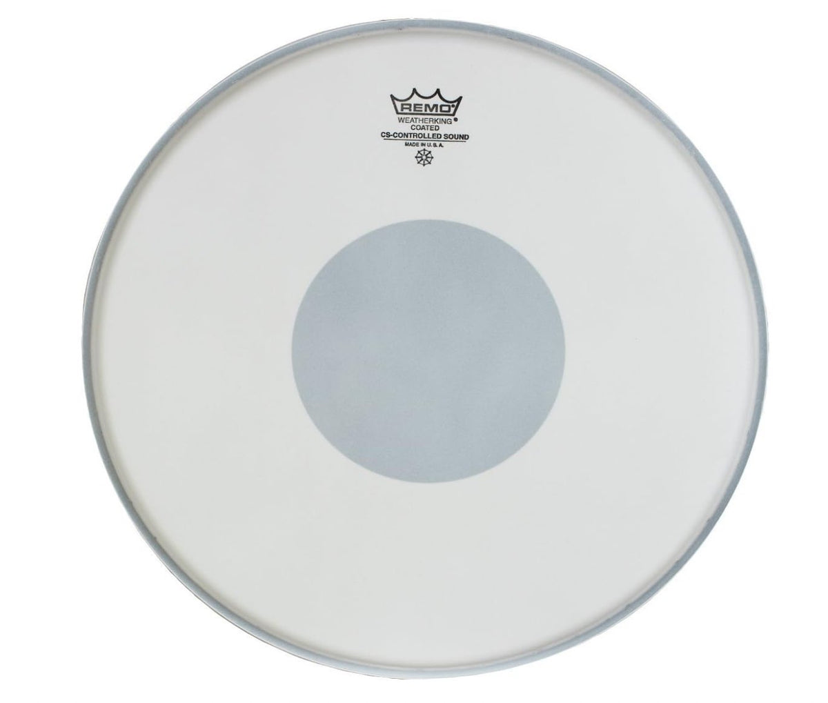 Remo CS-0112-00 Coated Controlled Sound White Dot On Bottom Head 12”