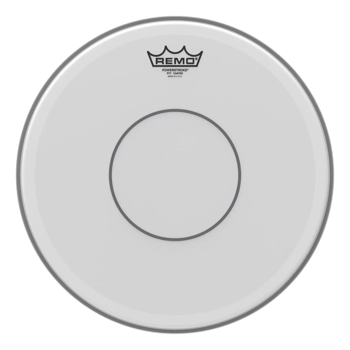 Remo P7-0114-C2 Powerstroke 77 Coated Clear Dot Drumhead