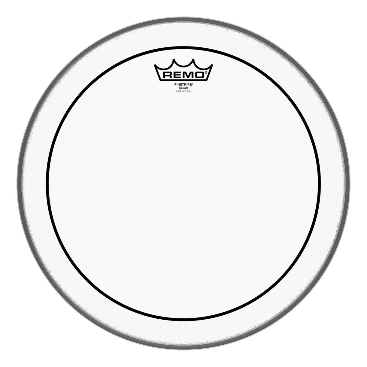 Remo PS-0314-00 14" Pinstripe Clear