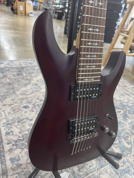 Schecter Omen 7 - Walnut Satin