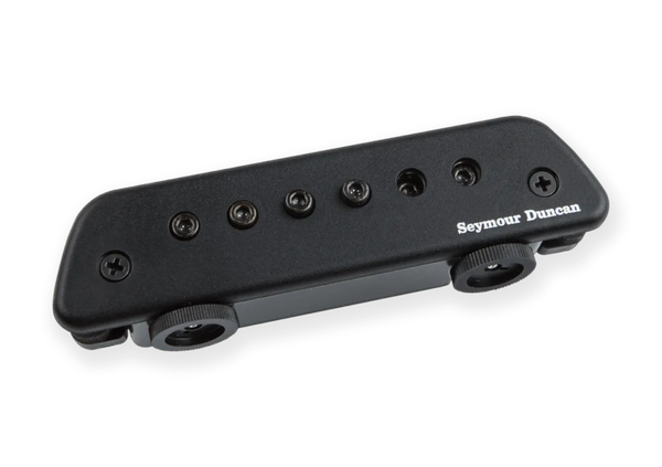 Seymour Duncan Active Mag Acoustic Soundhole Pickup with Jack and Cable - Black