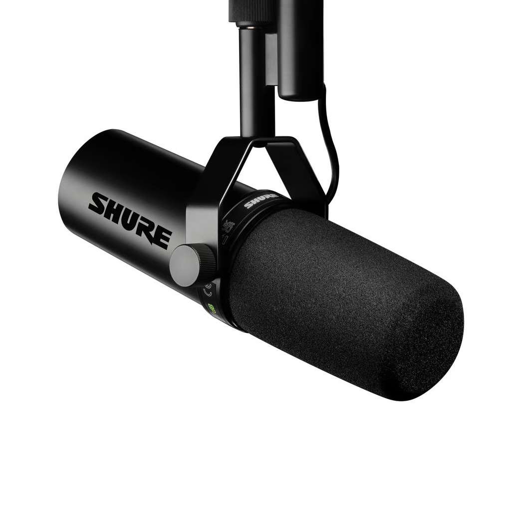 Shure SM7dB Dynamic Vocal Microphone With Built-in Preamp