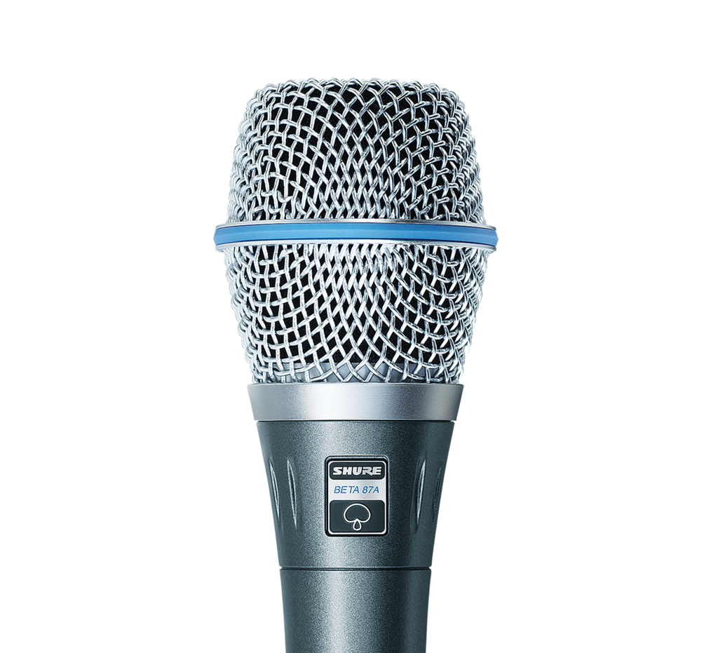 Shure Beta 87A Handheld Supercardioid Condenser Microphone