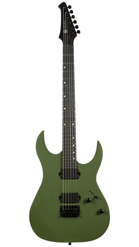 Spira S-400MGR Electric Guitar - Satin Dark Green