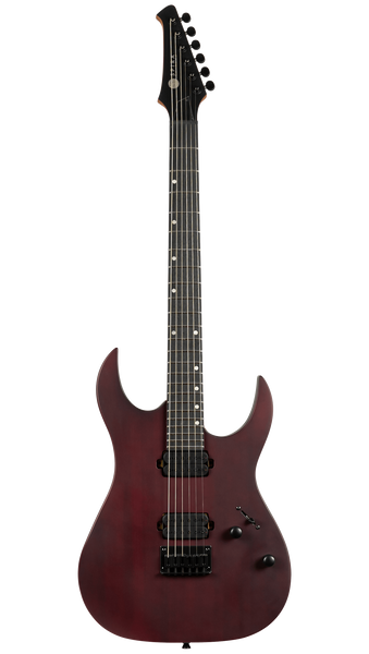 Spira S-400MWR Electric Guitar - Satin Wine Red