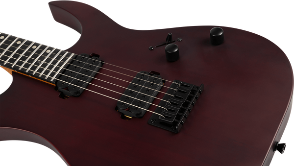 Spira S-400MWR Electric Guitar - Satin Wine Red