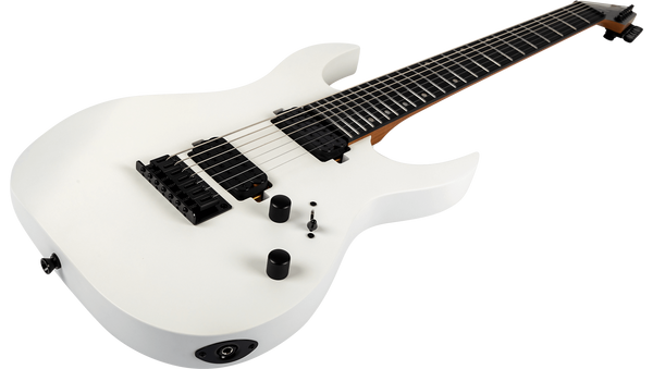 Spira S-407MWH 7 String Electric Guitar - Satin White