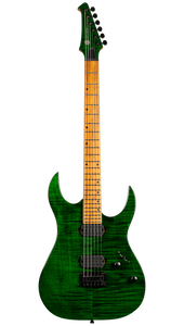 Spira S-450TGR Electric Guitar - Trans Green