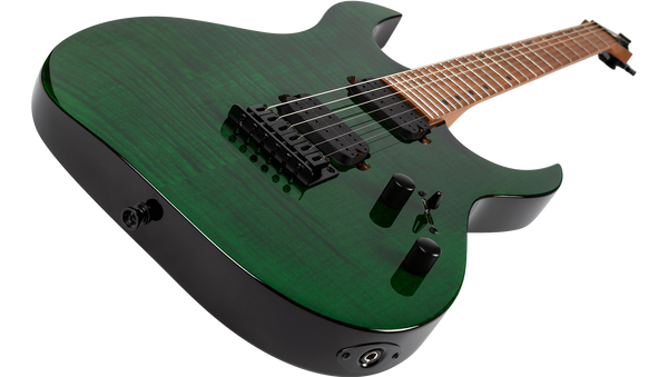 Spira S-450TGR Electric Guitar - Trans Green