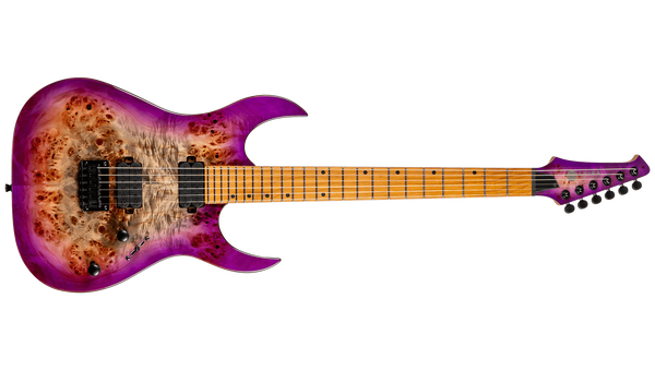 Spira S-450TPP Electric Guitar - Transparent Purple