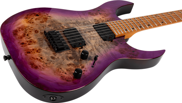 Spira S-450TPP Electric Guitar - Transparent Purple