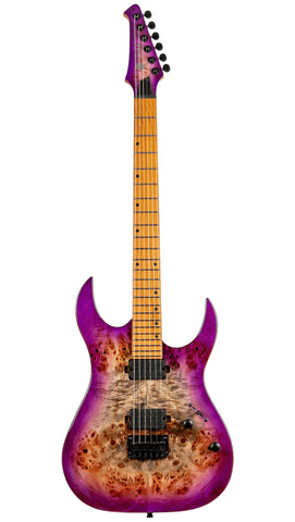 Spira S-450TPP Electric Guitar - Transparent Purple