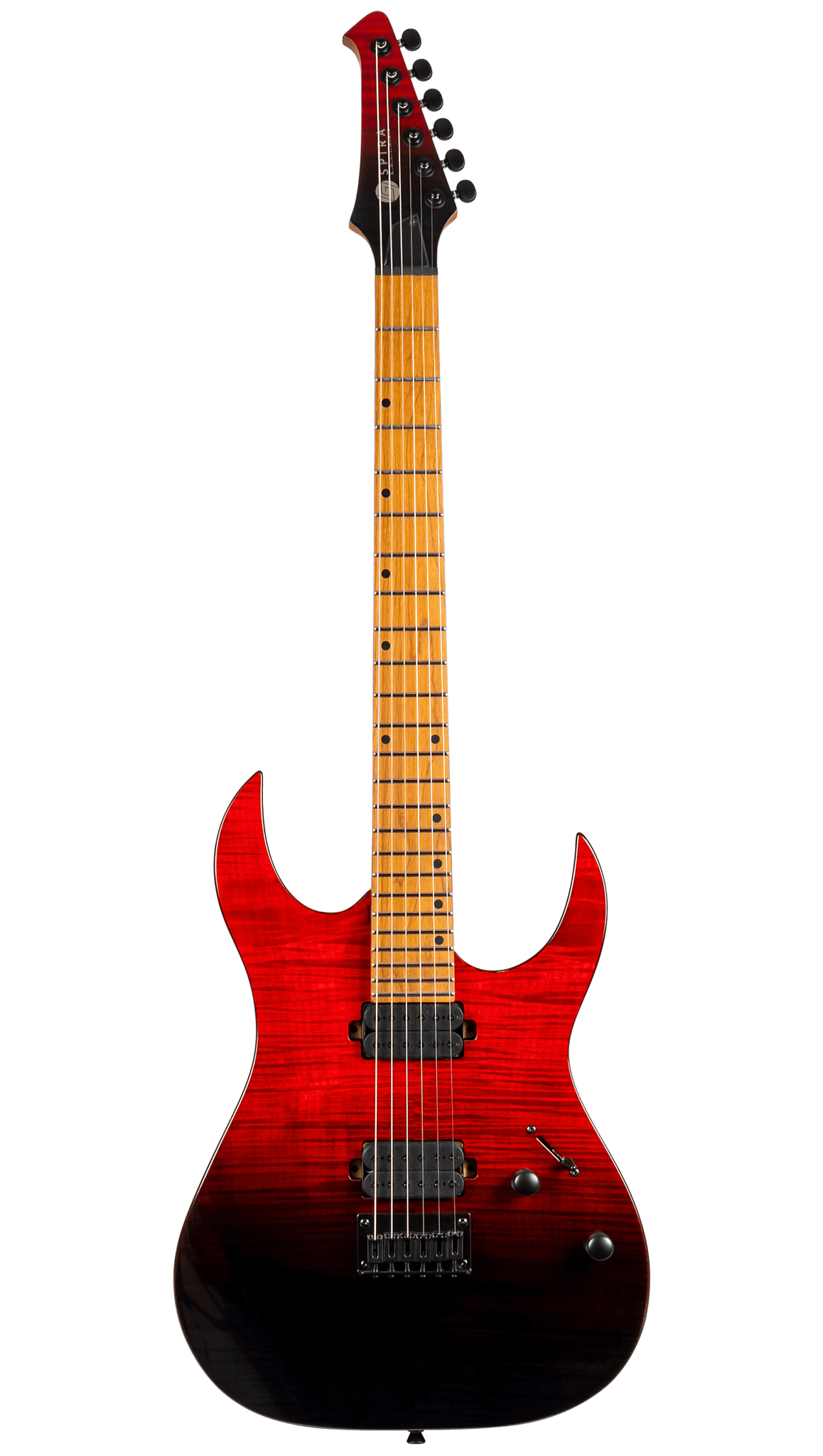Spira S-450TRD Electric Guitar Trans Red/Black