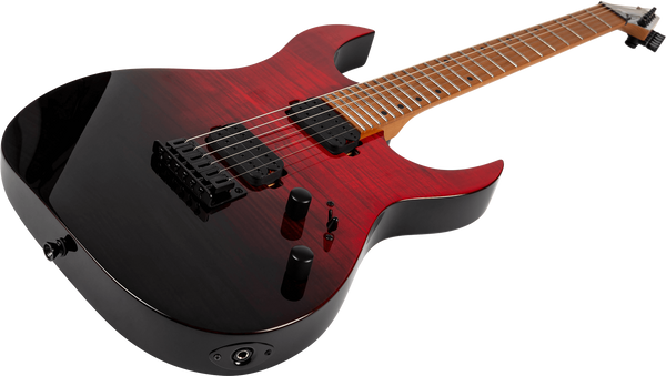 Spira S-450TRD Electric Guitar Trans Red/Black