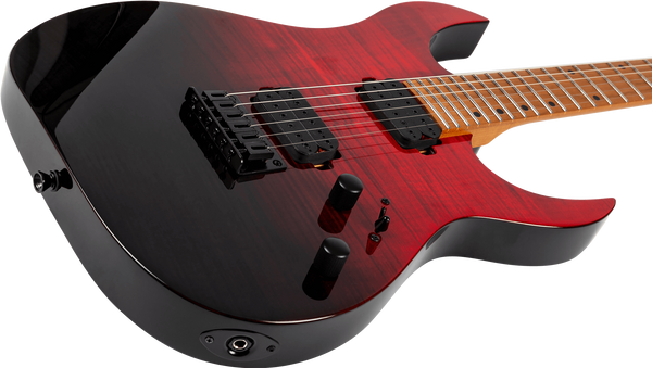 Spira S-450TRD Electric Guitar Trans Red/Black