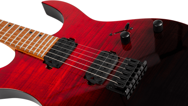 Spira S-450TRD Electric Guitar Trans Red/Black