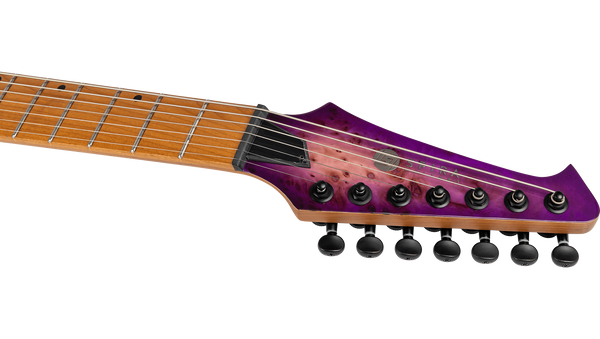 Spira S-457TPP 7 String Electric Guitar - Transparent Purple
