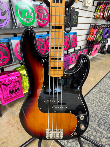Squier Classic Vibe '70s Precision Bass - 3 Tone Sunburst