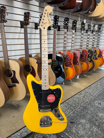 Squier FSR Affinity Jaguar - Graffiti Yellow - B Stock