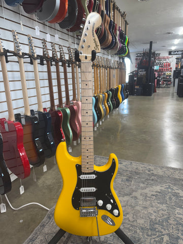 Squier FSR Affinity Series Stratocaster HSS with Maple Fretboard - Graffiti Yellow - B Stock