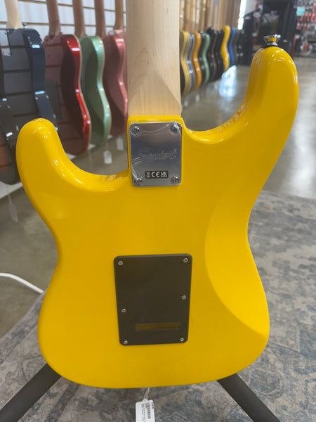 Squier FSR Affinity Series Stratocaster HSS with Maple Fretboard - Graffiti Yellow - B Stock