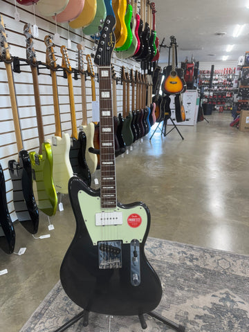 Squier Limited Edition Paranormal Offset Telecaster SJ, Laurel Fingerboard, Mint Pickguard -Charcoal Frost Metallic - B Stock