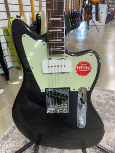 Squier Limited Edition Paranormal Offset Telecaster SJ, Laurel Fingerboard, Mint Pickguard -Charcoal Frost Metallic - B Stock