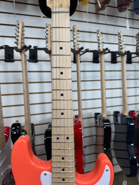 Squier Mini Stratocaster Electric Guitar - Tahitian Coral - B Stock