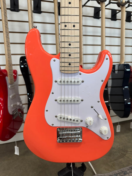 Squier Mini Stratocaster Electric Guitar - Tahitian Coral - B Stock