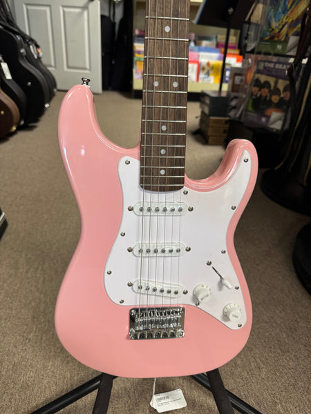 Squier Mini Stratocaster with Laurel Fretboard - Shell Pink - B Stock